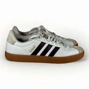 Adidas VL Court 3.0 White Aluminium Gum ID6288 Men's Size 14 Sneakers Shoes M109